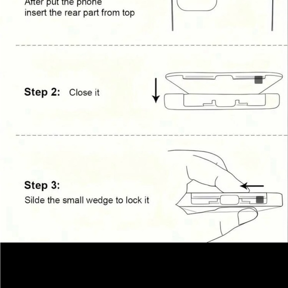 Magnetic Black Phone Case 
For iPhone 14pro 
Brand New 📲 - Picture 4 of 8